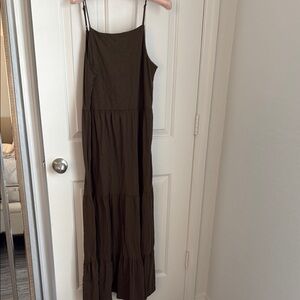 NWT Z Supply Brown Maxi Dress